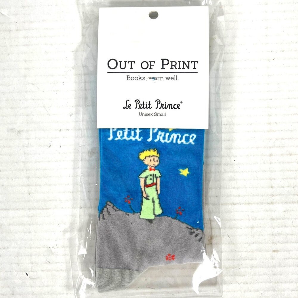 Le Petit Prince Unisex Socks size Small The Little Prince Out of Print